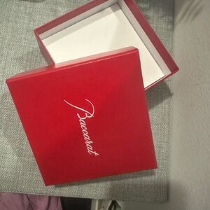 Baccarat Red Jewelry Box